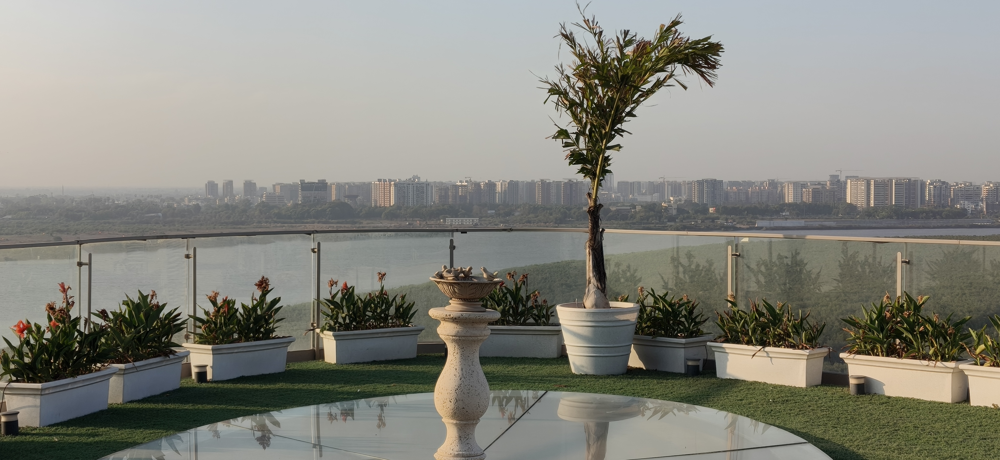 Main garden lawn view